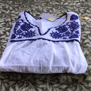 Mini Biden  Peasant top NWT